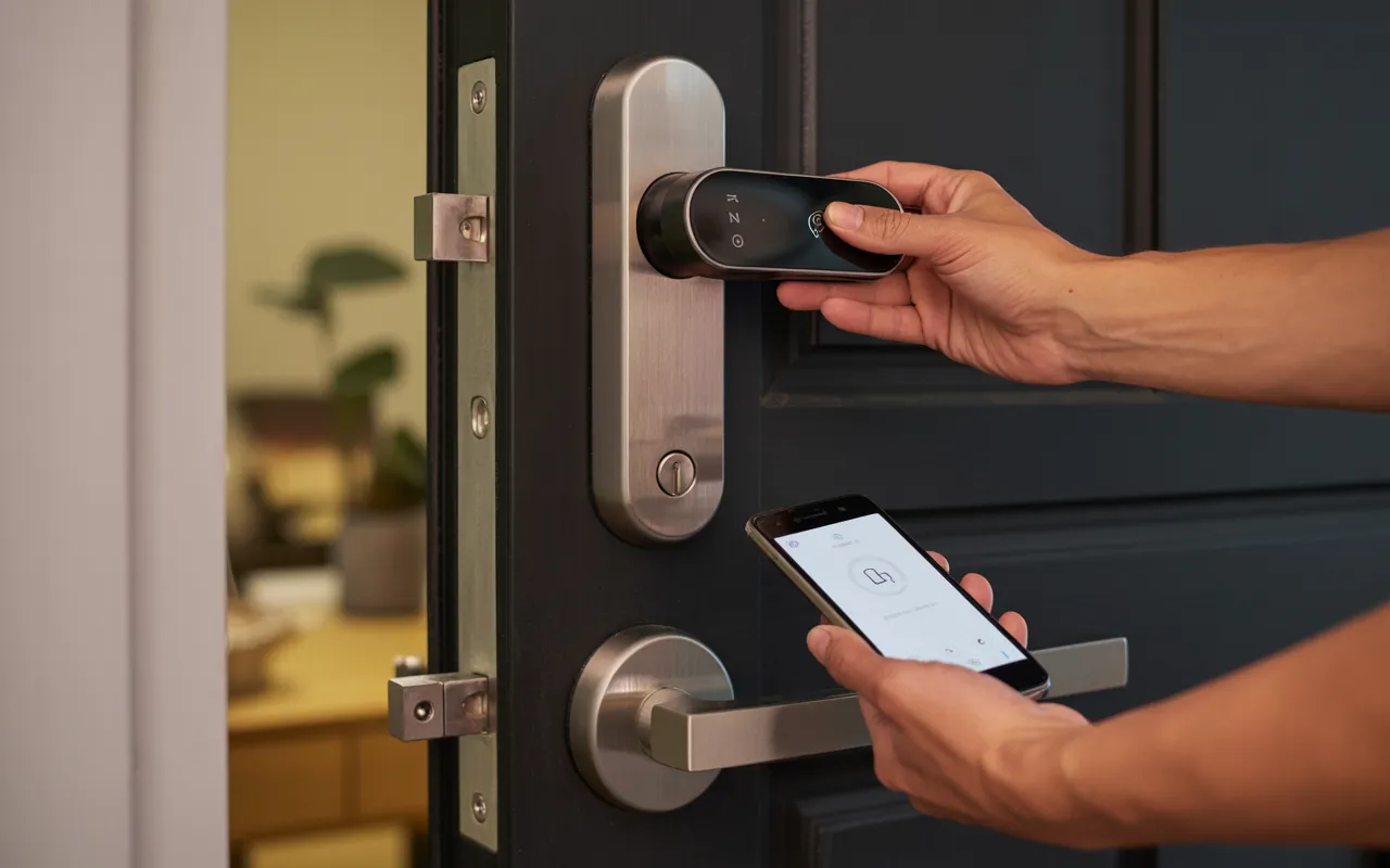 Security Lock Installation